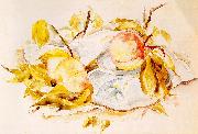 Demuth, Charles Peaches oil on canvas